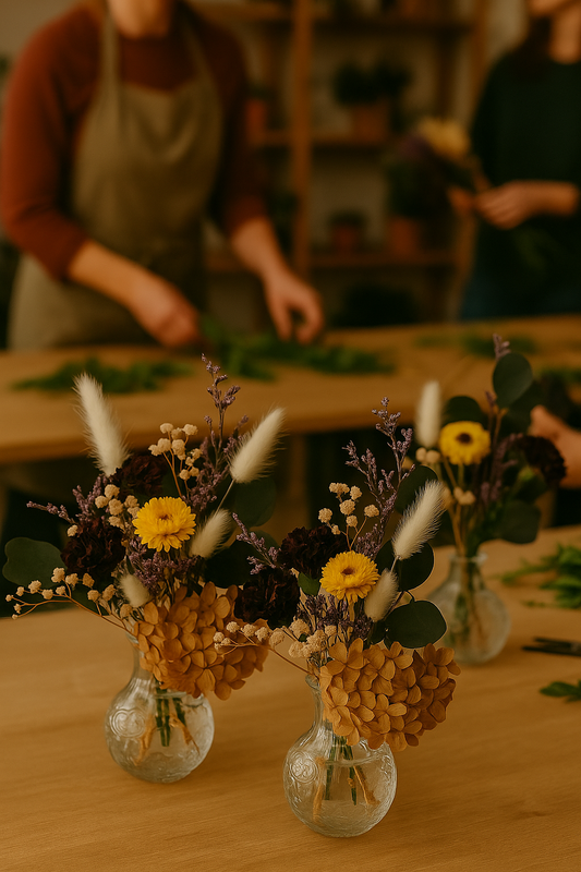 Everlasting Stems: Bud Vase Workshop