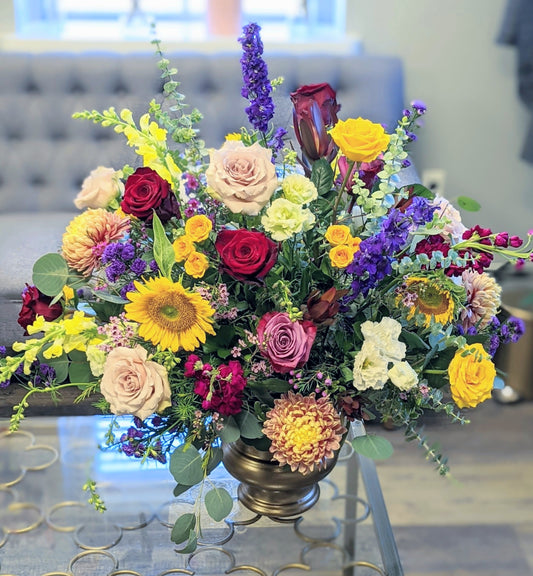 Celebration of Life Floor Basket