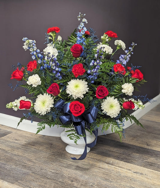 Honored Service Floor Basket